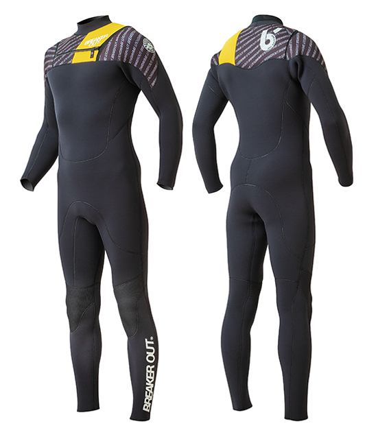 3mmフルスーツ - エクスプローダー チェストジップ | BREAKER OUT WETSUITS ブレーカーアウト ウエットスーツ