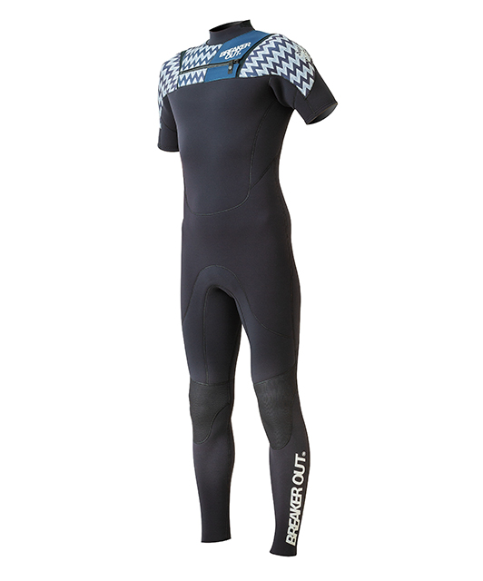 3/2mmチェストジップシーガル - エクスプローダー チェストジップ | BREAKER OUT WETSUITS ブレーカーアウト ウエットスーツ