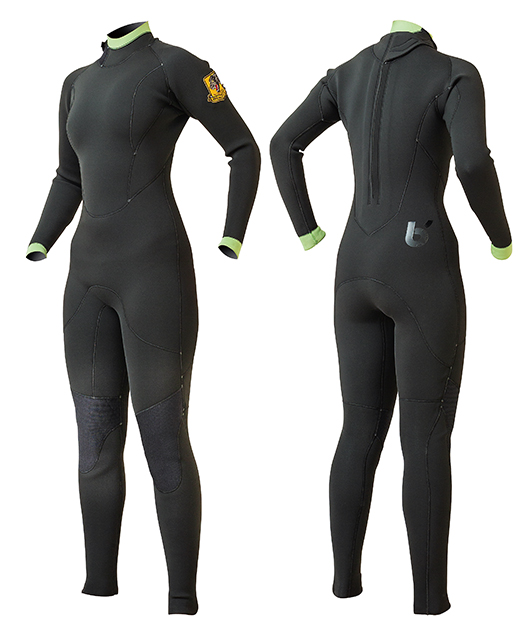 3mmバックジップフルスーツ ［ベース］ブラック | BREAKER OUT WETSUITS ブレーカーアウト ウエットスーツ