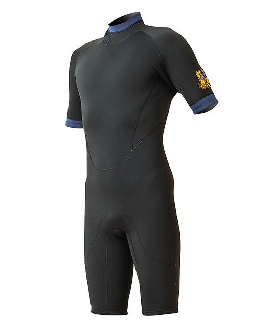 2mmバックジップスプリング［ベース］ブラック | BREAKER OUT WETSUITS ブレーカーアウト ウエットスーツ